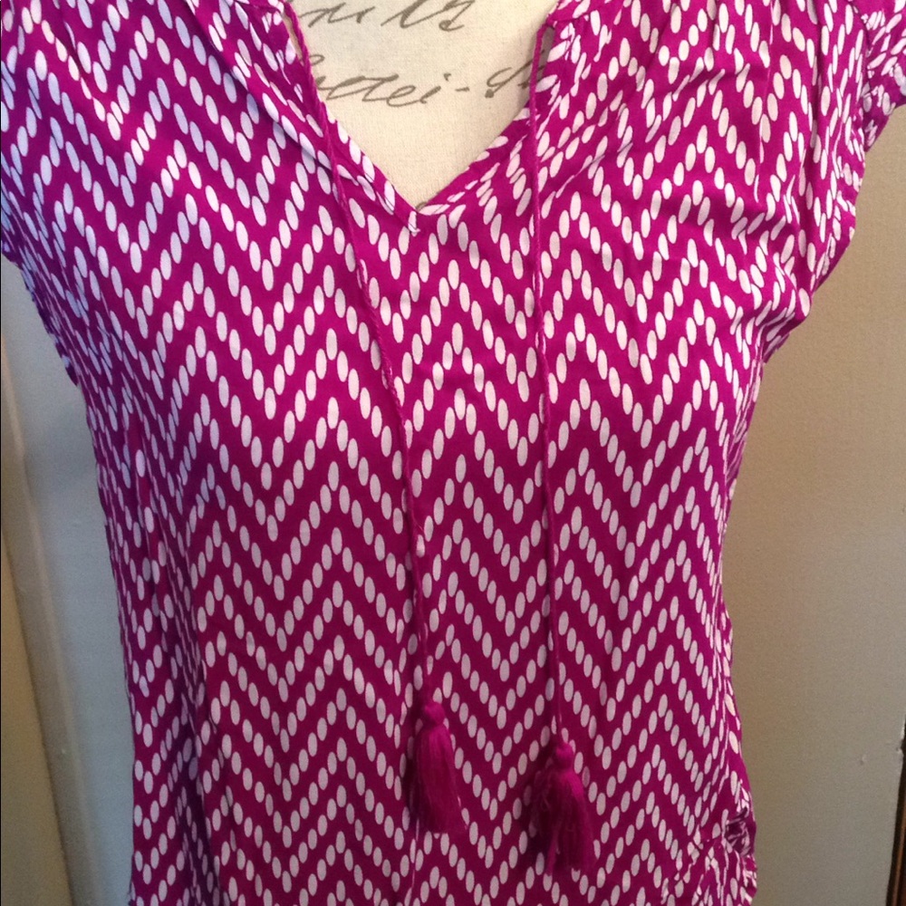 St. John's Bay Purple Top PS EUC